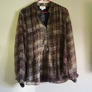Norm Thompson dress top